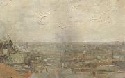Vincent Van Gogh View of Paris from Montmartre (nn04) USA oil painting reproduction
